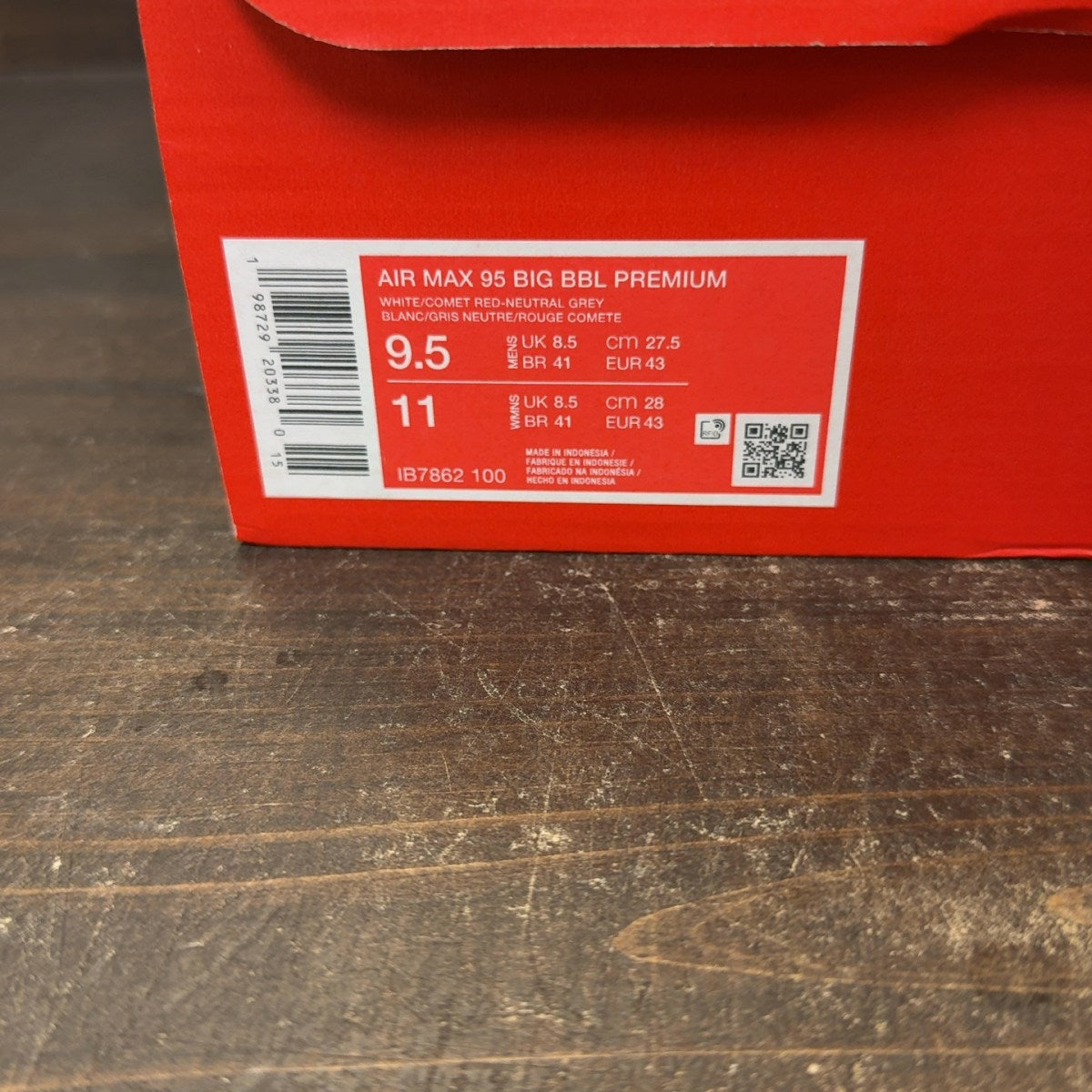 Nike Air Max 95 OG Big Bubble Comet Red - Image 7