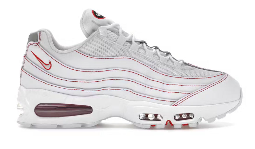 Big Bubble White University Red Air Max 95 OG