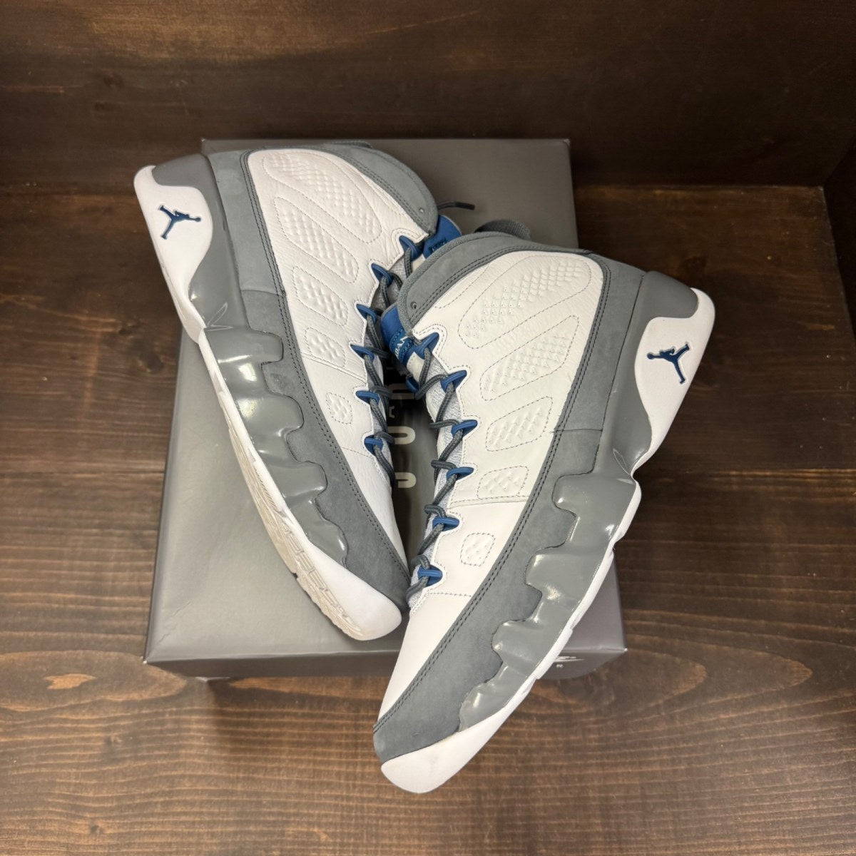 Jordan 9 Retro Flint Grey French Blue (2026) - Image 2