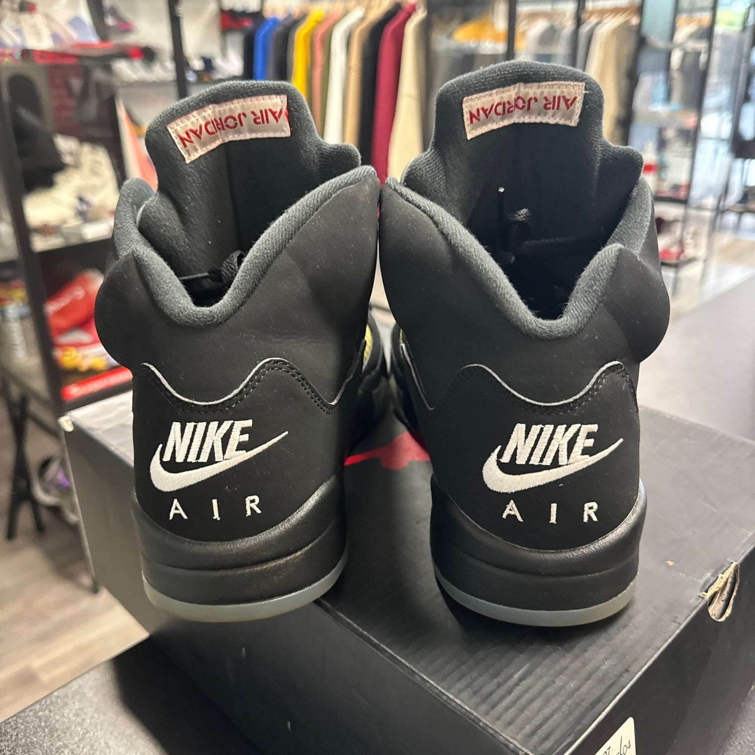 Jordan 5 Black Metallic (USED) (Replacement Box)