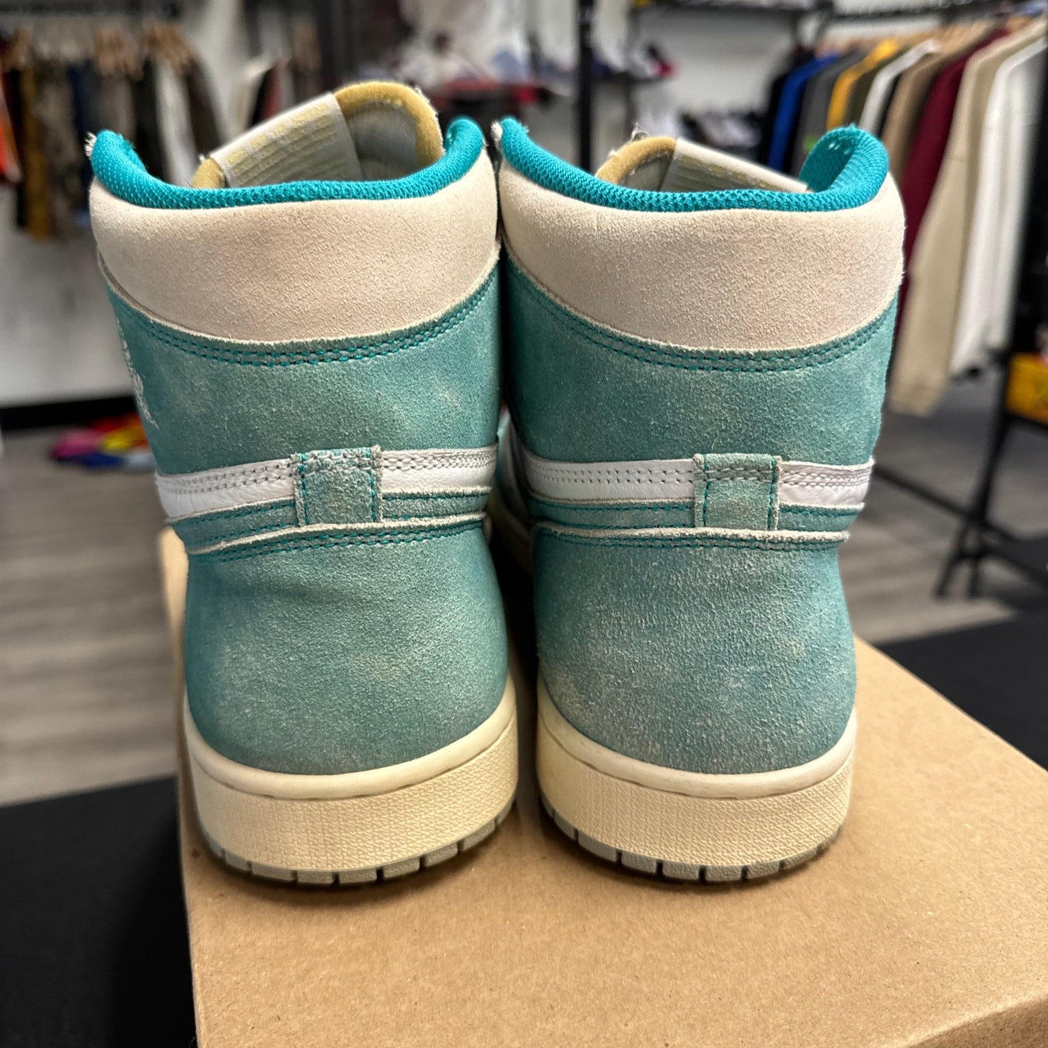 Jordan 1 High Turbo Green (Used;No Box)