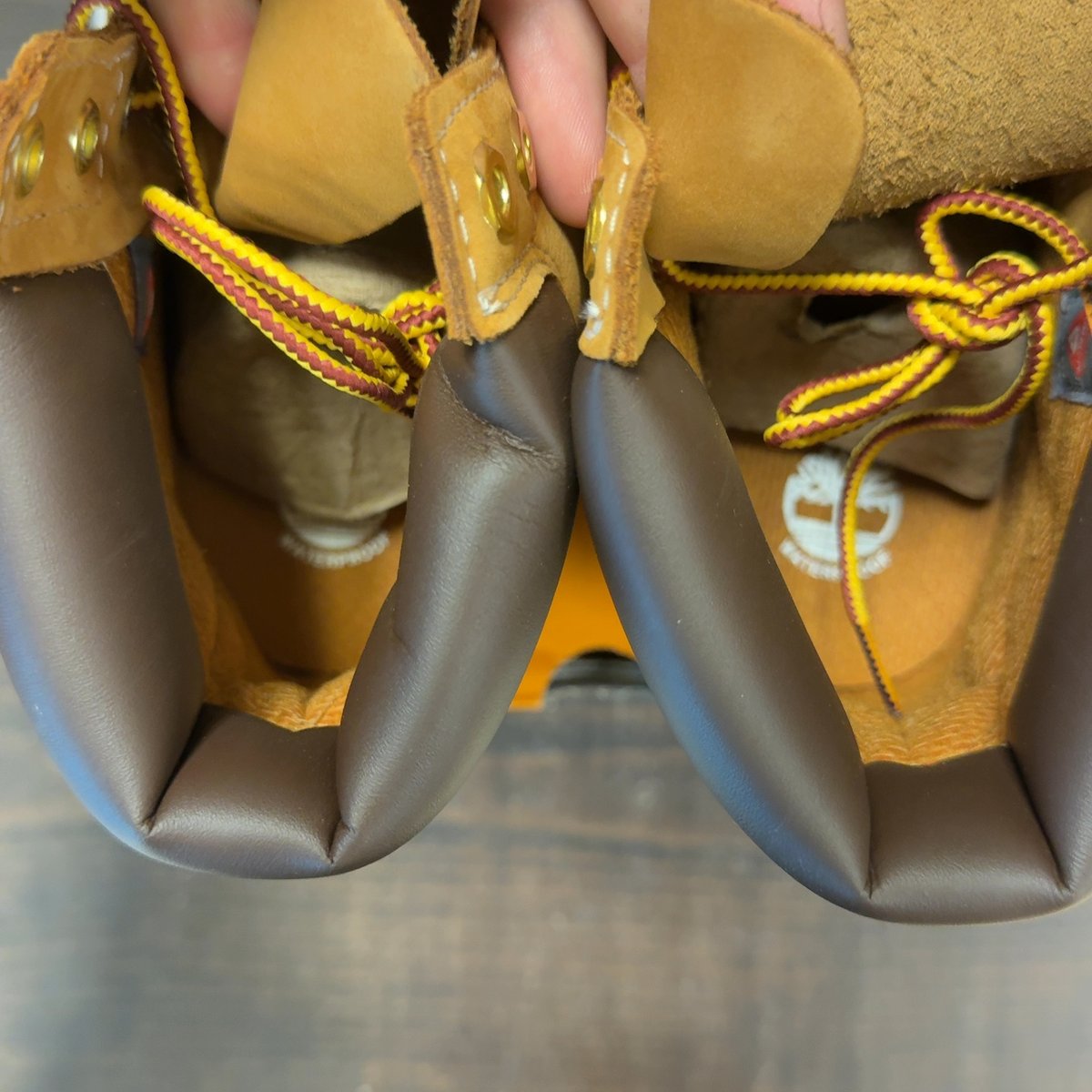 Timberland 6" Boot Wheat (GS) Size 7Y (Pre-Owned) - aux