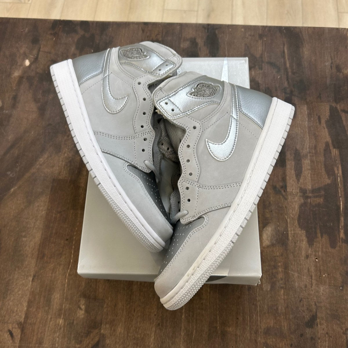 Jordan 1 Retro High CO.JP Neutral Grey (2020) - Image 1