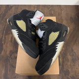 Jordan 5 Retro Black Metallic (2016) Size 9 (Pre-Owned) - Image 1