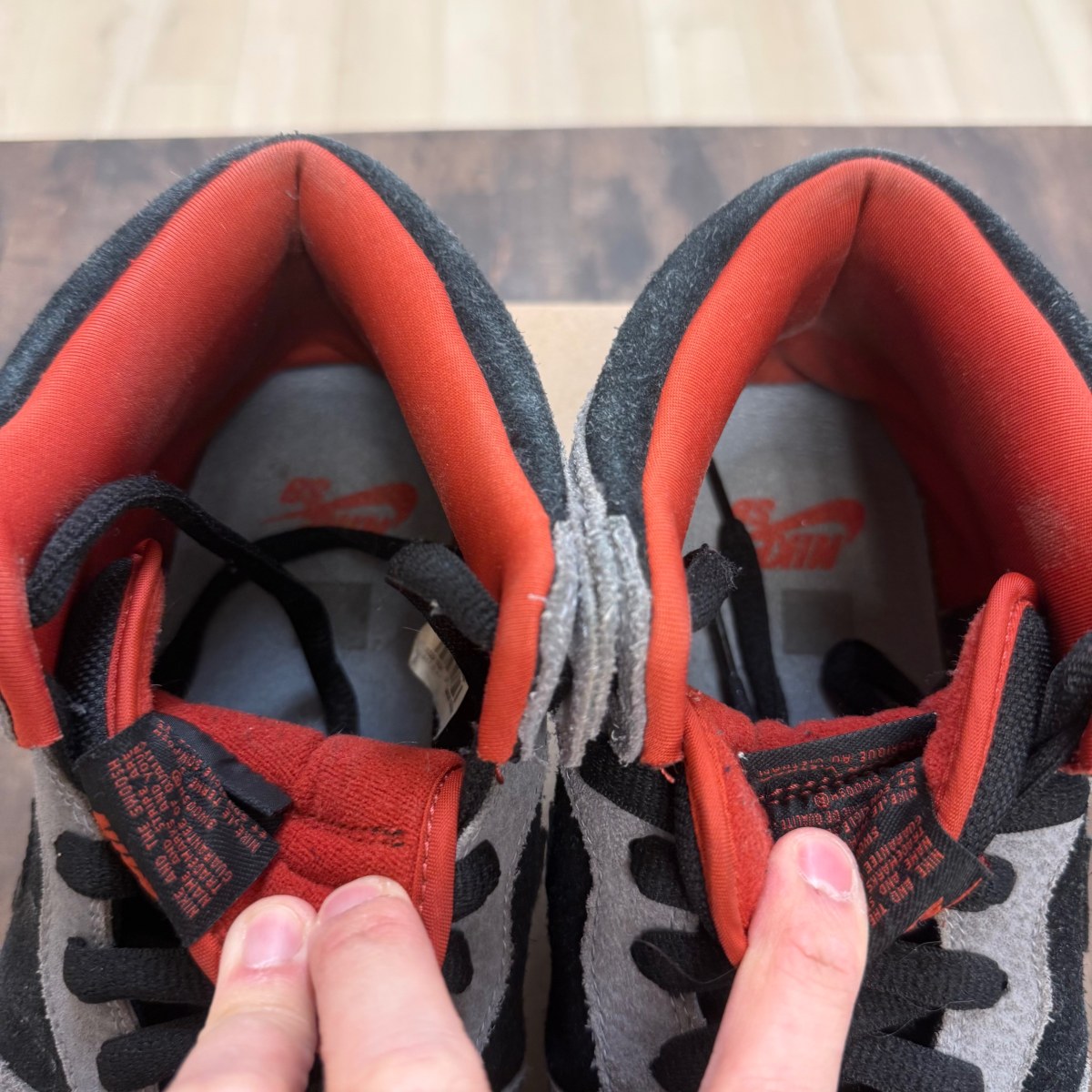 Nike SB Dunk Mid Un-Supreme Size 11.5 (Pre-Owned) - Image 4