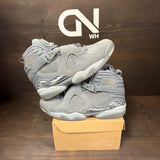 Jordan 8 Retro Cool Grey Size 9 (Pre-Owned) - Image 1