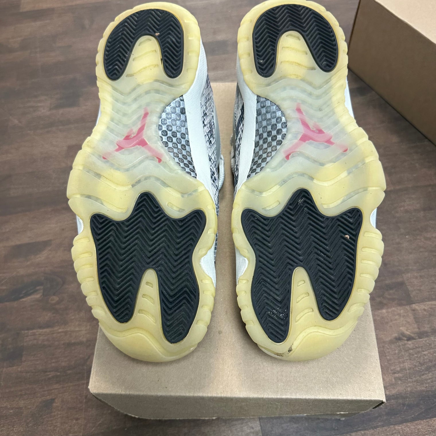 Snake Light Bone Jordan 11 Low (USED, No Box)
