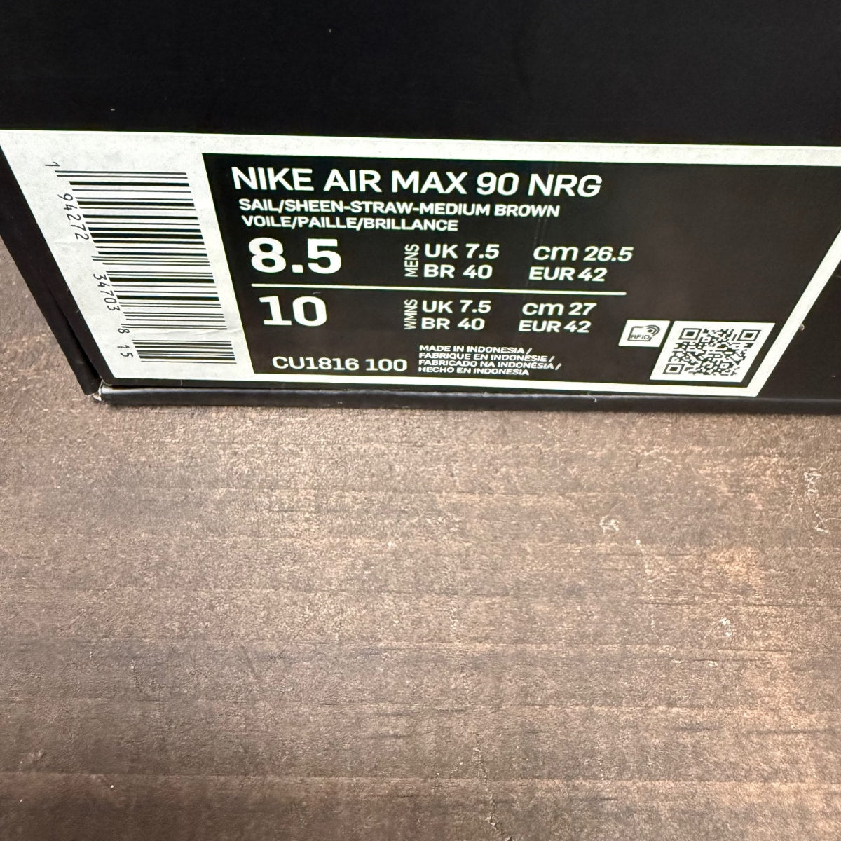 Nike Air Max 90 NRG Bacon (2021) Size 8.5 (Pre-Owned)