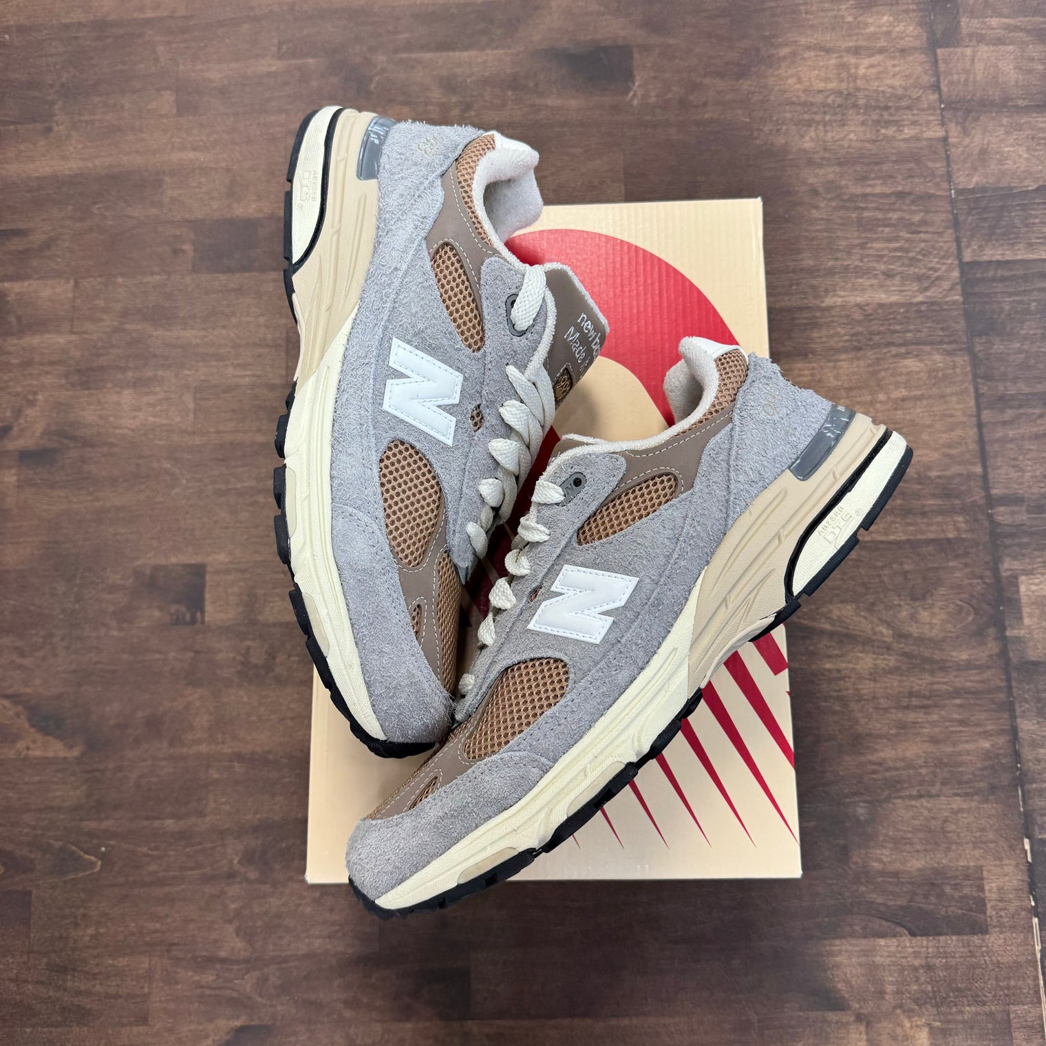 Teddy Santis MiUSA Shadow Grey Driftwood New Balance 993 (USED)