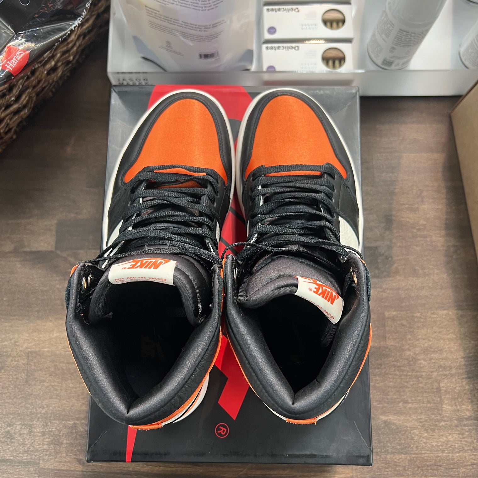 Satin Shattered Backboard Jordan 1 High (W) (USED)