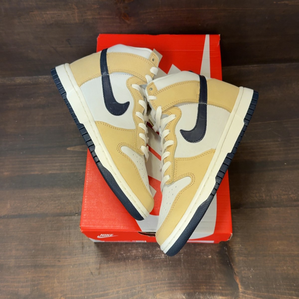 Nike Dunk High Premium Sesame (Women's) - Image 2