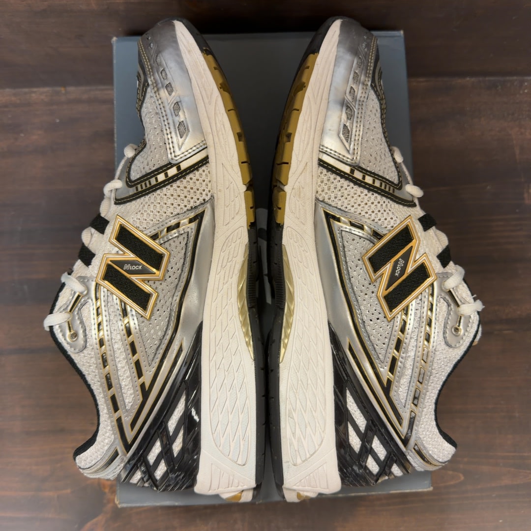 New Balance 1906R White Metallic Gold Size 13 (Pre-Owned)