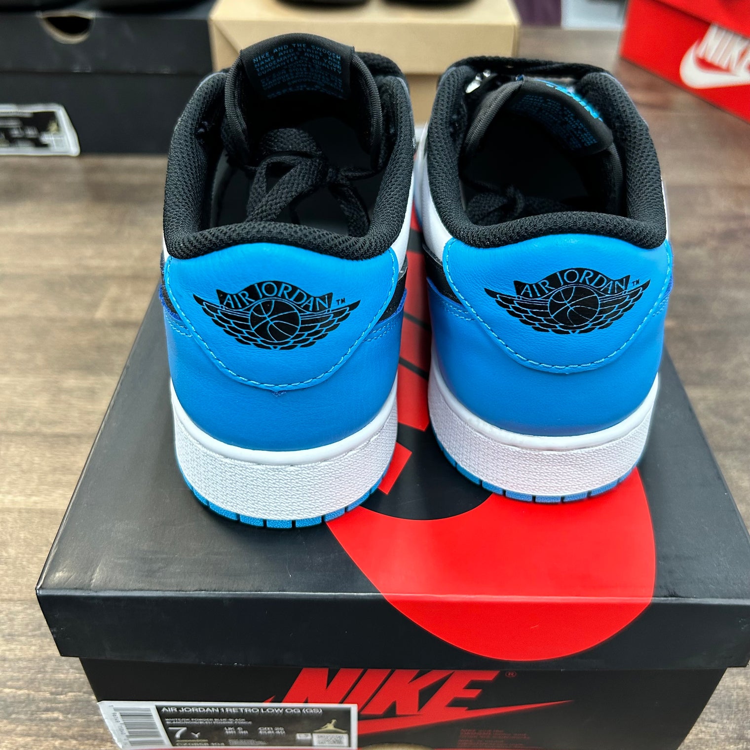 Powder Blue Jordan 1 Low (GS) (USED)