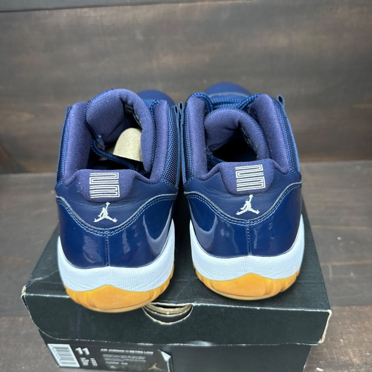 Jordan 11 Retro Low Midnight Navy - Image 5