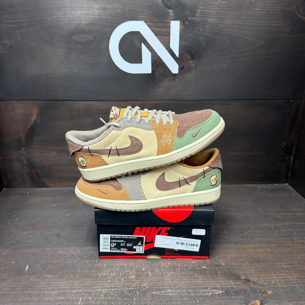 Jordan 1 Retro Low OG Zion Williamson Voodoo - Image 1