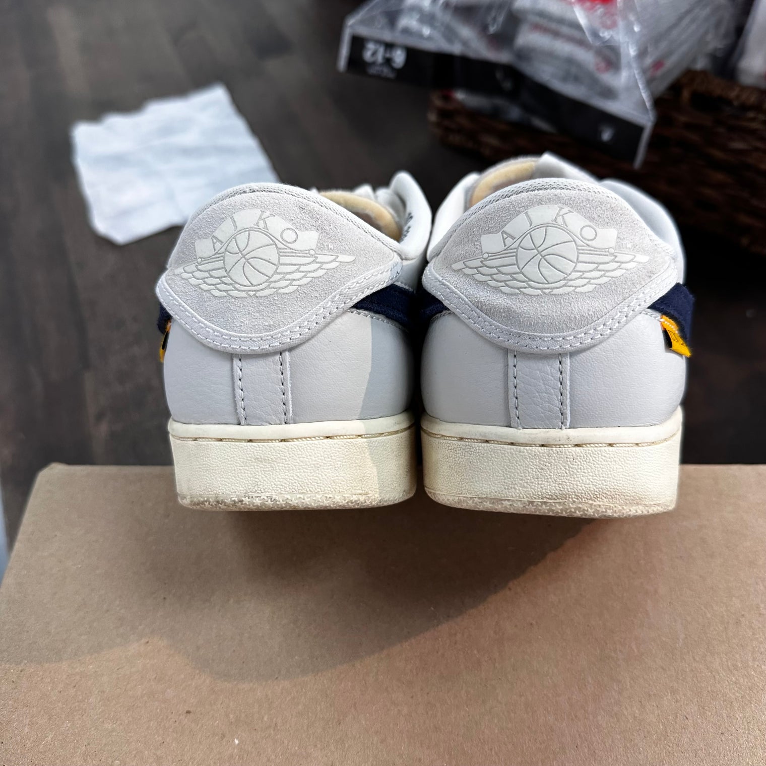 AJKO Sail Muslin Jordan 1 Retro (USED,No Box)
