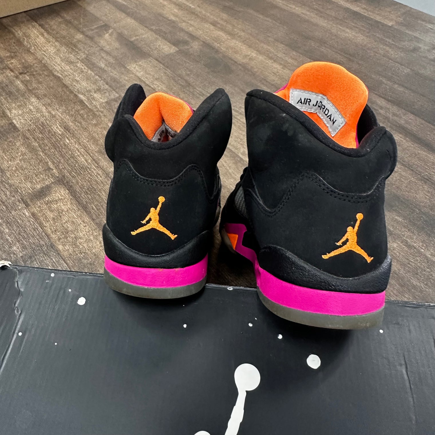 Black Pink Jordan 5 Retro (GS) (USED)