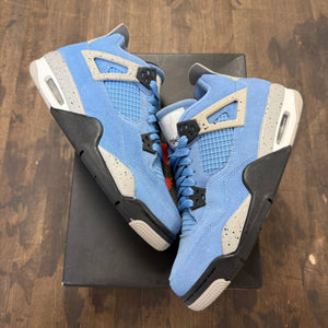 Jordan 4 Retro University Blue (GS) - Image 1