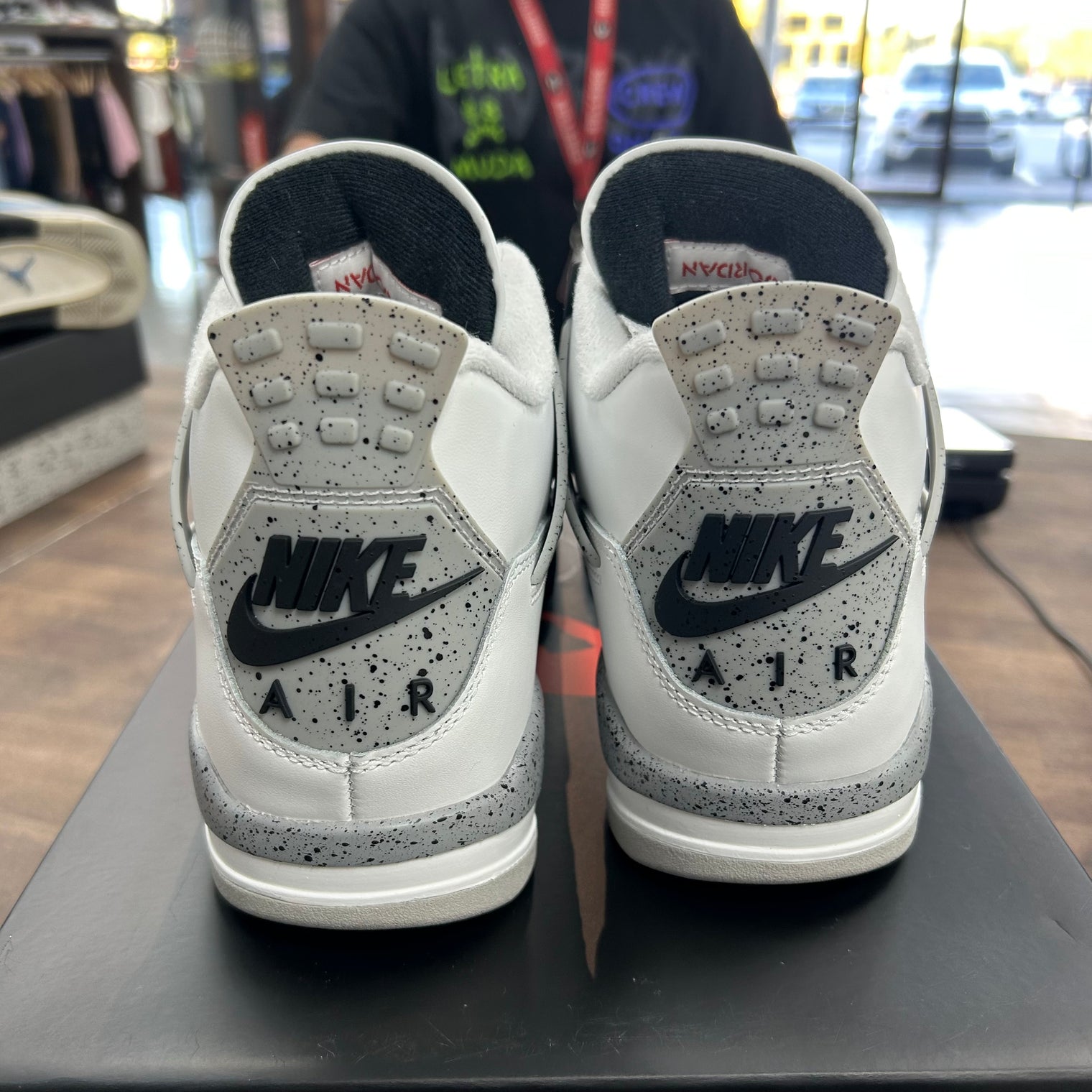 White Cement Jordan 4 (2025) (USED)