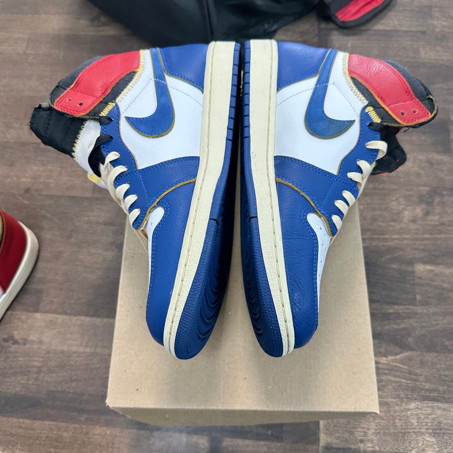 Union LA Jordan 1 High Storm Blue (USED, No Box)