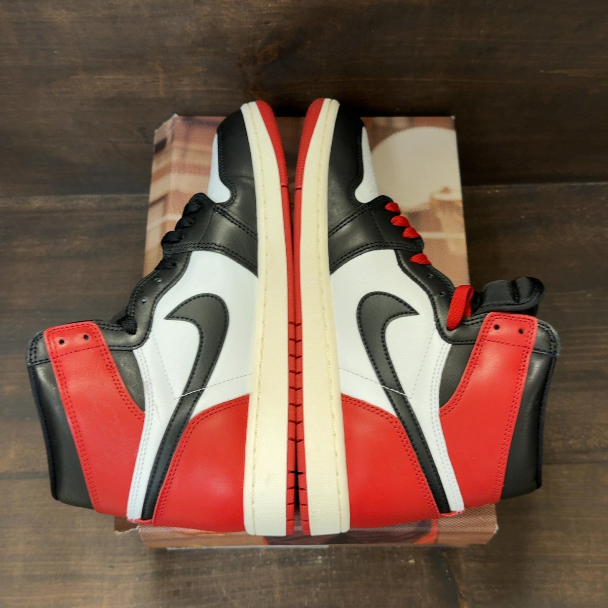 Jordan 1 Retro High OG Black Toe Reimagined - Image 6