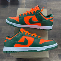 Miami Hurricane Dunk Low (USED, No Box)