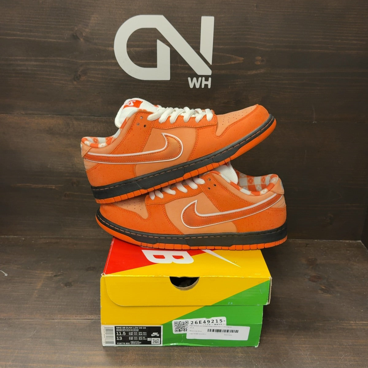 Nike SB Dunk Low Concepts Orange Lobster - Image 1