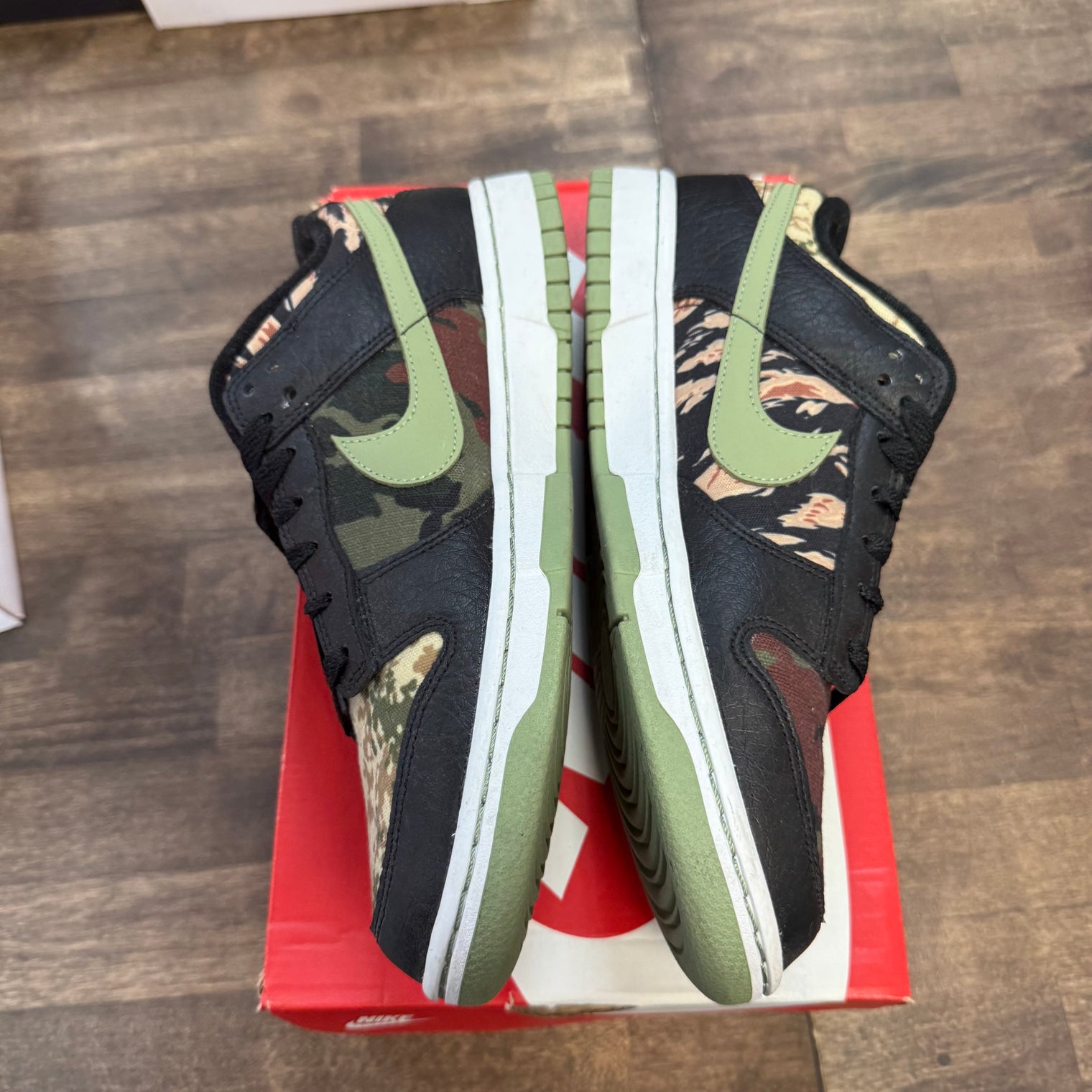 Crazy Camo Black Nike Dunk Low (USED)