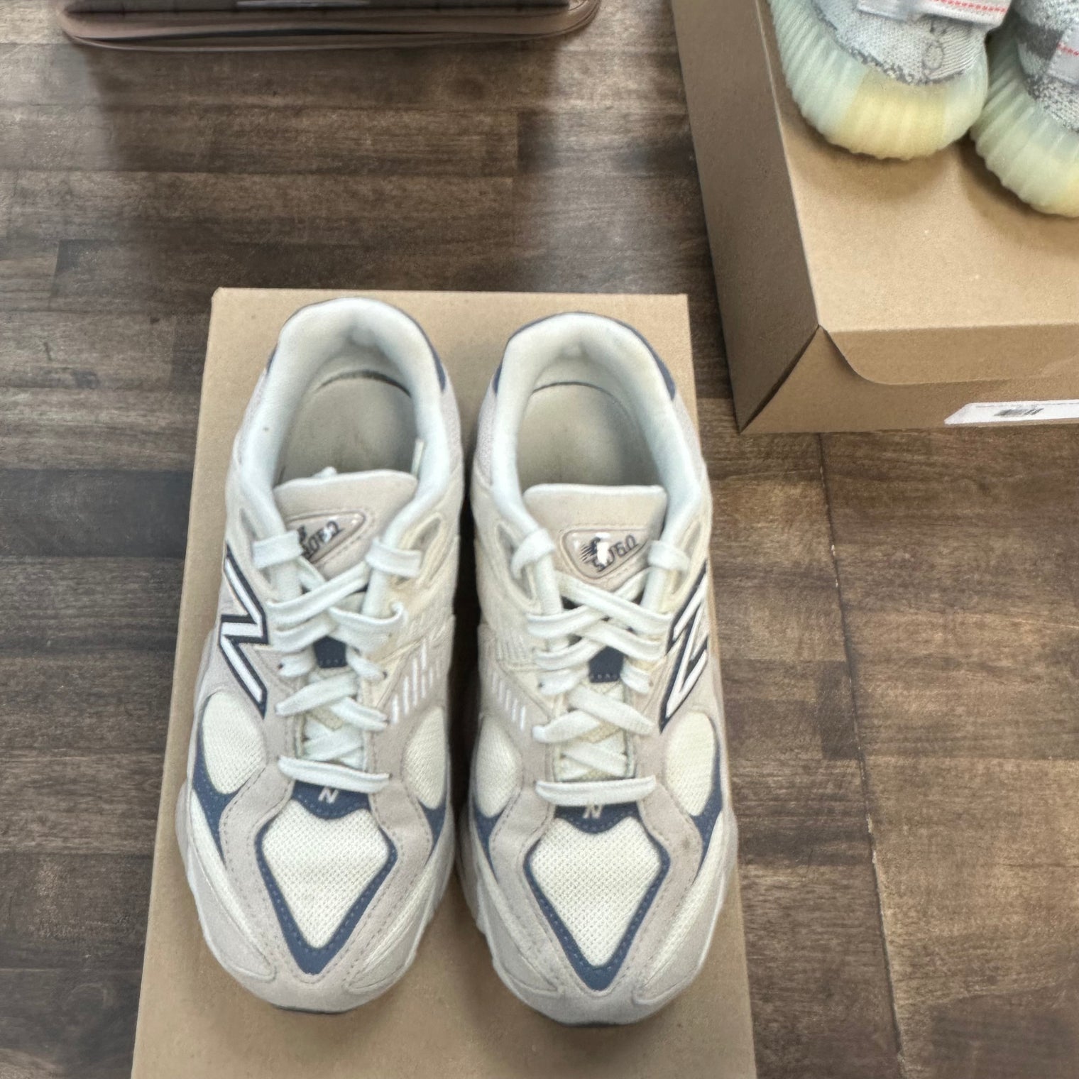 (GS) New Balance 9060 Moonrock Linen (Used)