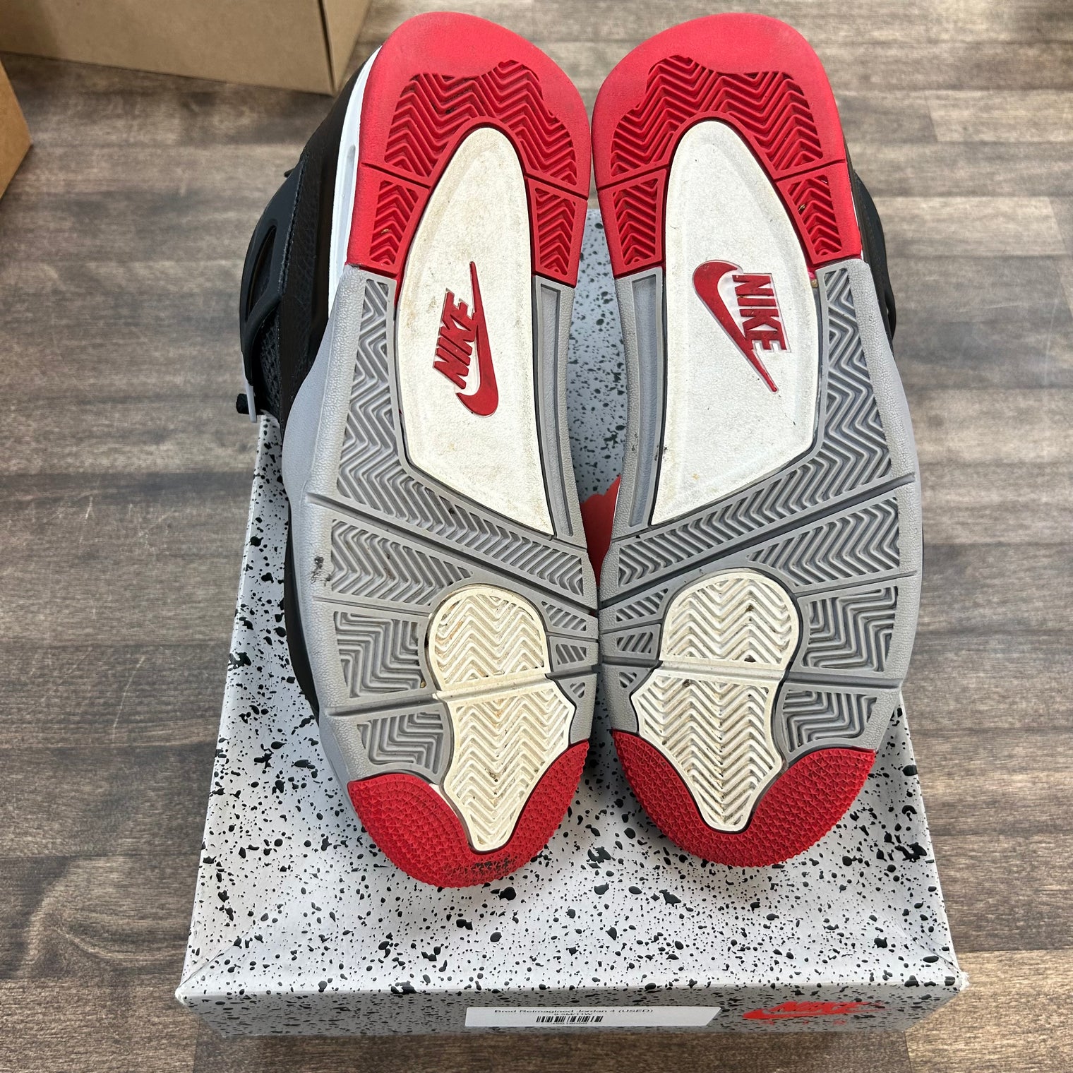 Bred Reimagined Jordan 4 (USED)