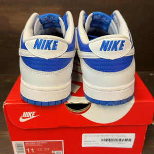 Nike Dunk Low Racer Blue White - Image 5