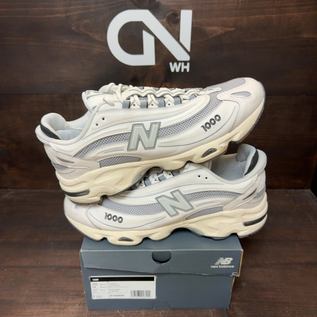 New Balance 1000 Sea Salt Grey Size 13 (Pre-Owned)