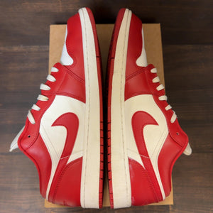 Jordan 1 Low Gym Red White Size 12 (Pre-Owned) - Image 6