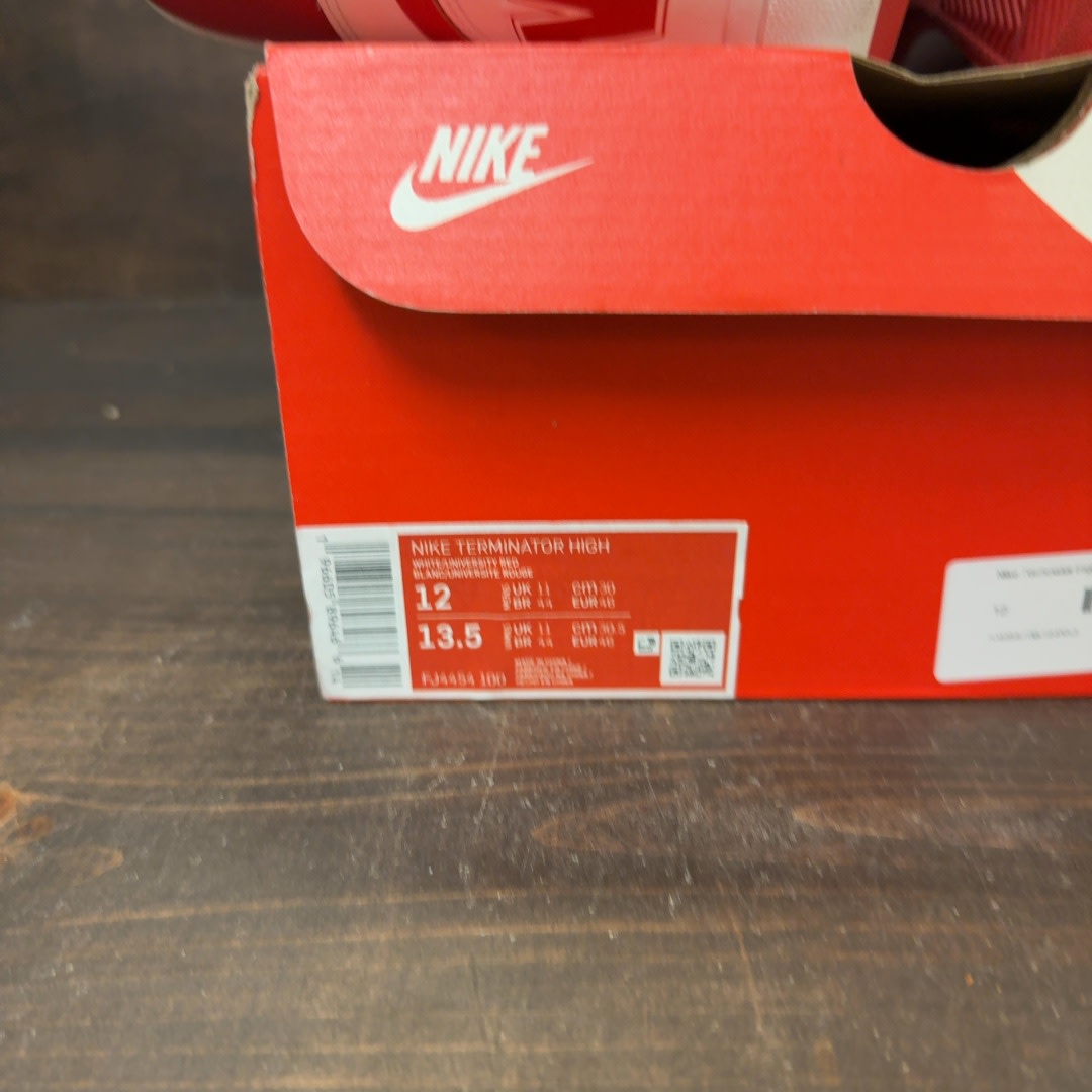 Nike Terminator High University Red White - Image 7