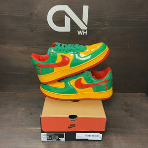 Nike Air Force 1 Low Lil Yachty Concrete Boys Lucky Green Size 11 (Pre-Owned) - front