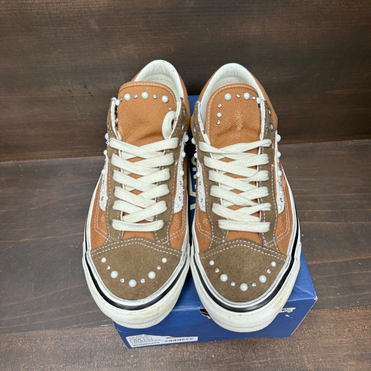 Vans LX Old Skool 36 Pearlized Pack Vintage Cocoa Brown - Image 2