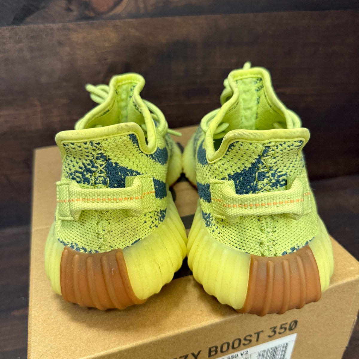 adidas Yeezy Boost 350 V2 Semi Frozen Yellow - Image 3
