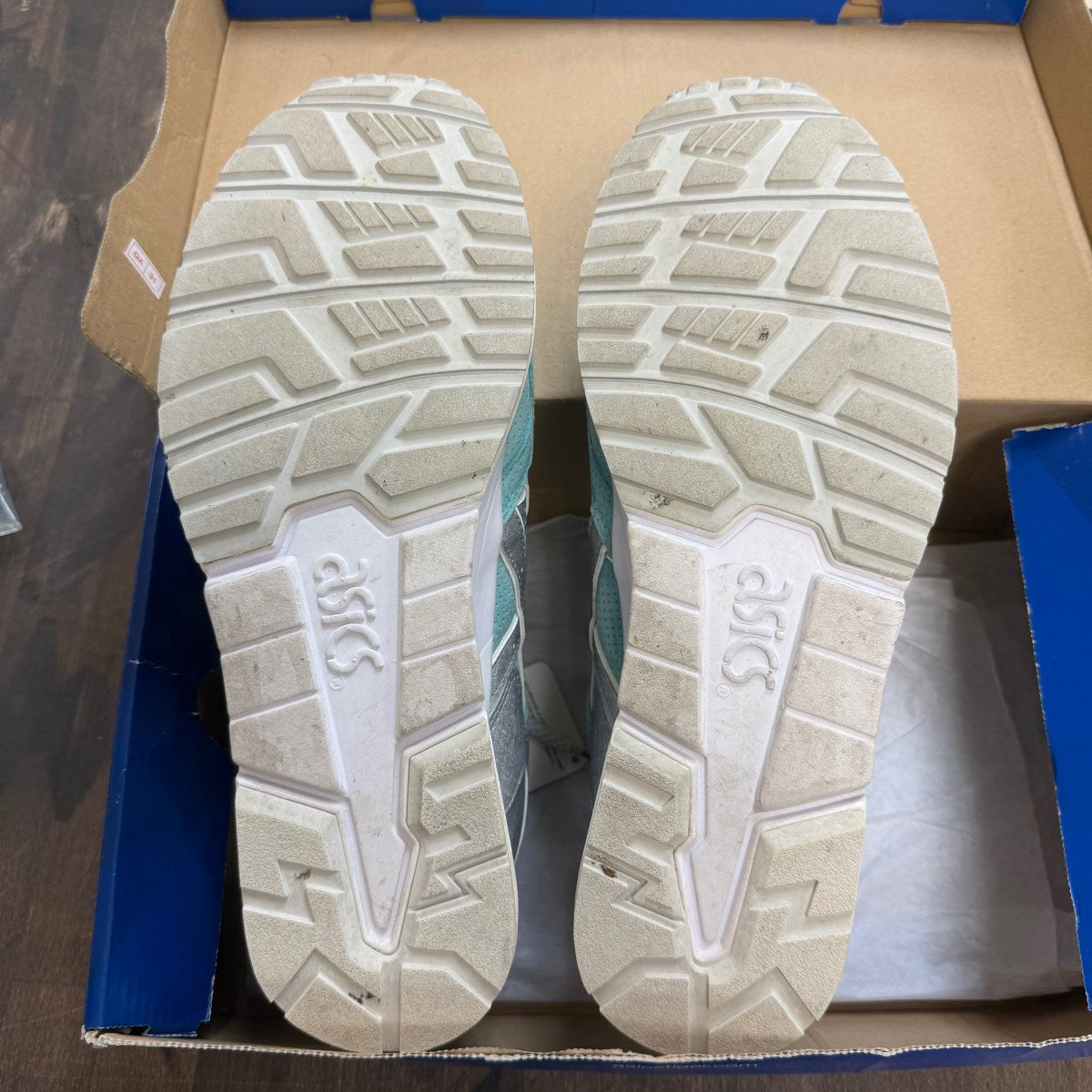 ASICS Gel-Lyte V Diamond Supply Co x Ronnie Fieg Aqua Blue Grey - Image 4