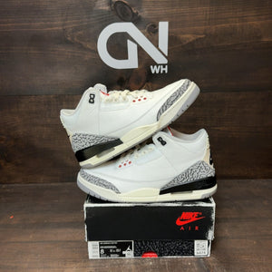 Jordan 3 Retro White Cement Reimagined Size 8 (Pre-Owned)
