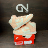 Nike Dunk High Sail Crimson Tint (Women's) Size 8.5W - Image 1