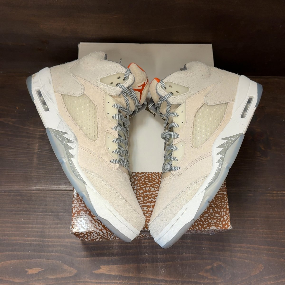 Jordan 5 Retro SE Craft Light Orewood Brown Size 14 (Pre-Owned) - back