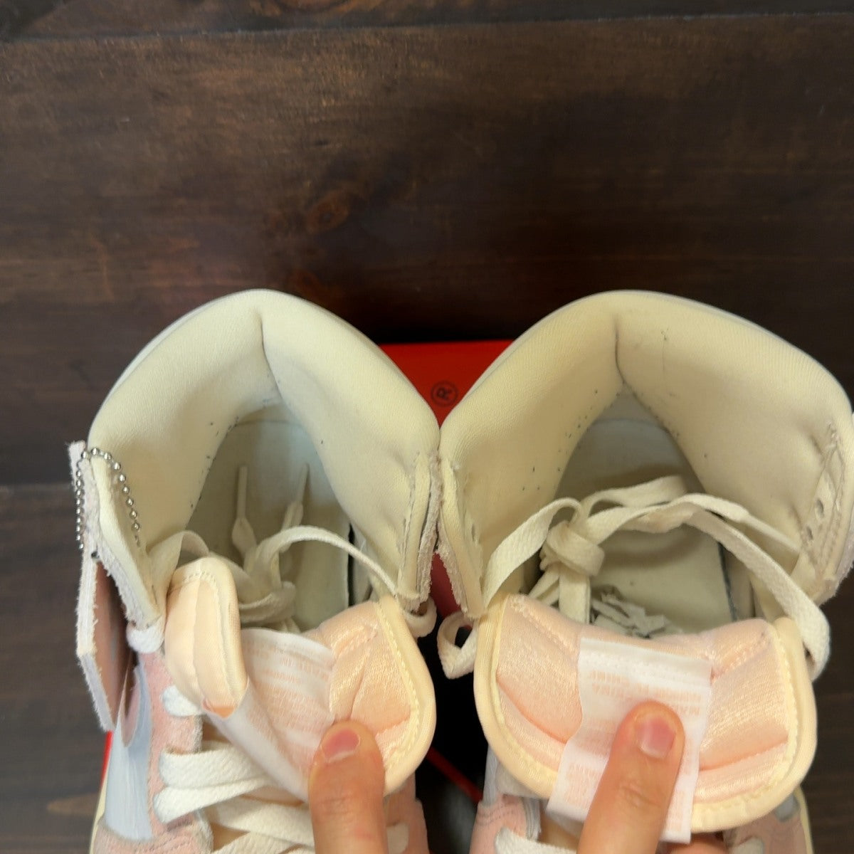 Jordan 1 Retro High OG Washed Pink (Women's) - Image 4