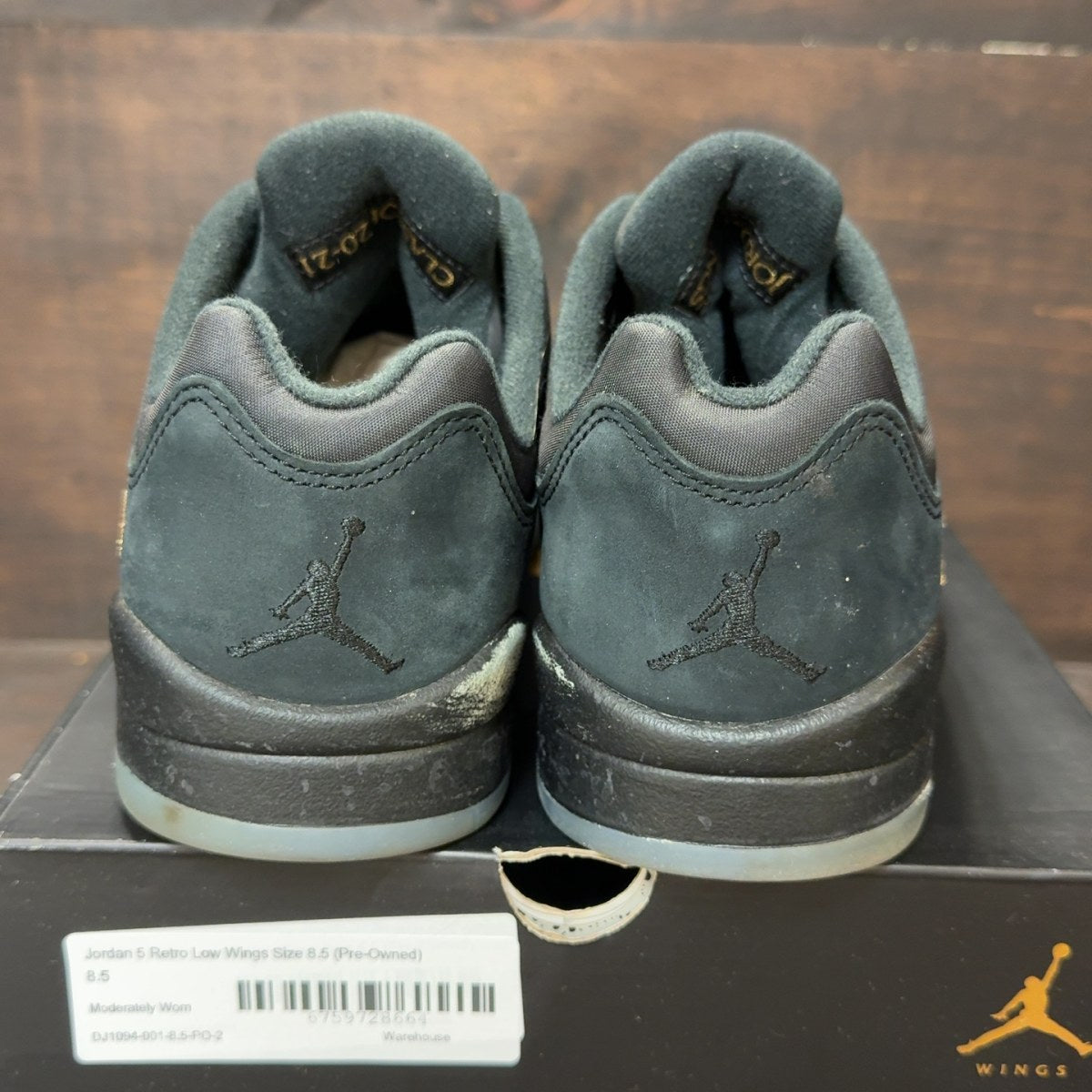 Jordan 5 Retro Low Wings Size 8.5 (Pre-Owned) - aux