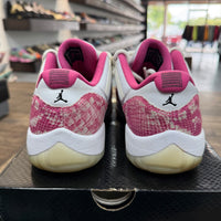 Snakeskin Pink Jordan 11 Low (W) (USED)