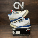 Jordan 3 Retro True Blue (2016) Size 9.5 (Pre-Owned)