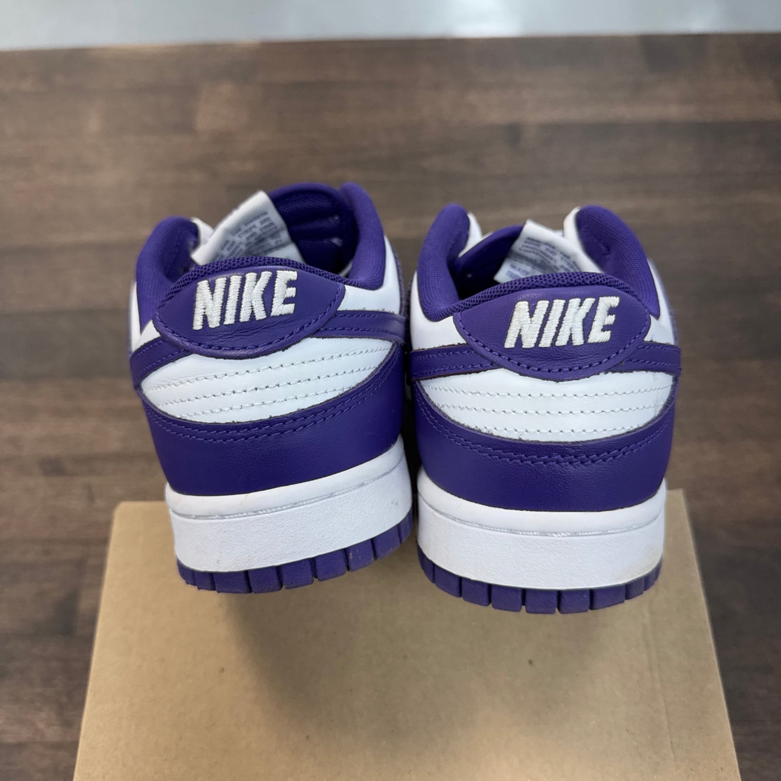 Court Purple Dunk Low (USED, No Box)