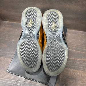 Nike Air Foamposite One Metallic Gold Size 9 (Pre-Owned) - box