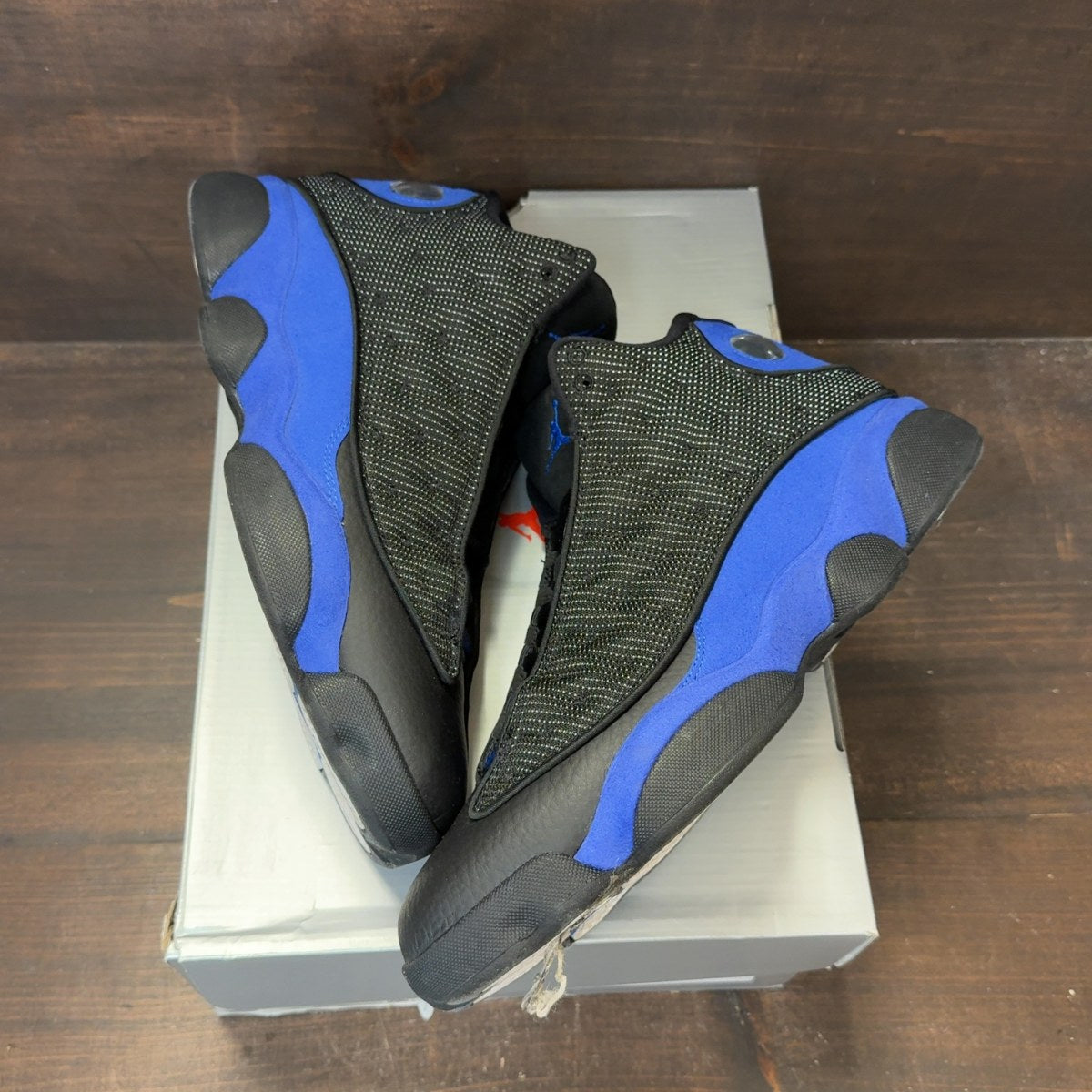 Jordan 13 Retro Black Hyper Royal - Image 2