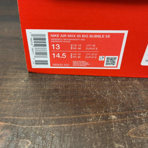Nike Air Max 95 SE Big Bubble Total 90 University Red - Image 8