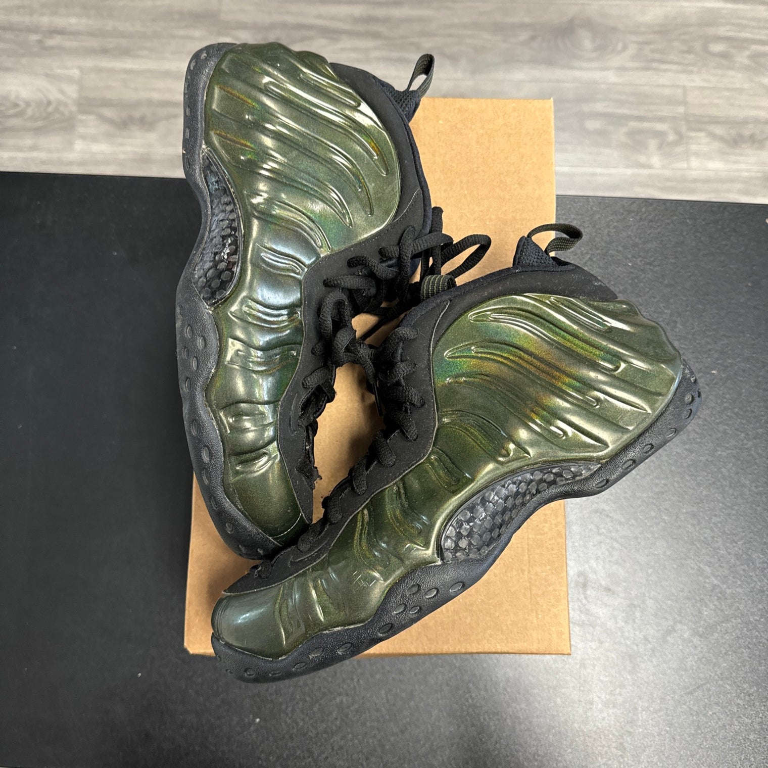 Legion Green Foamposite (USED, no box)